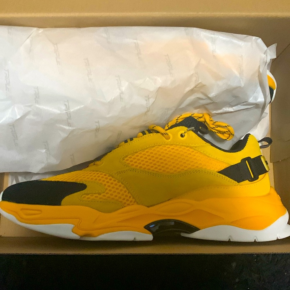 Athletic male shoe size 10